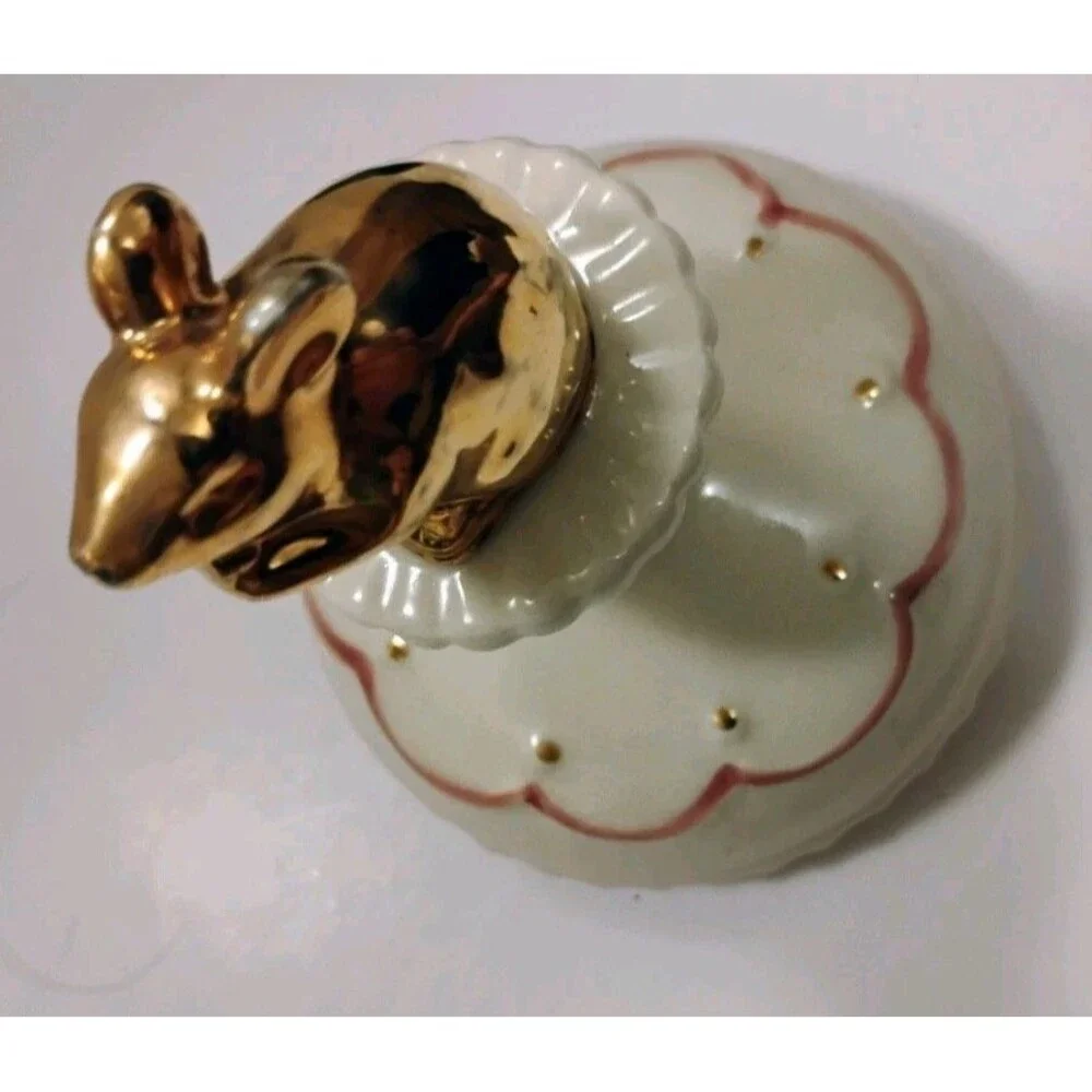 Anthropologie Philomena Christmas Mouse Cookie Stamp Not A Creature Was Stirring